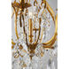 Canada LED 30 inch Antique Brass Chandelier Ceiling Light